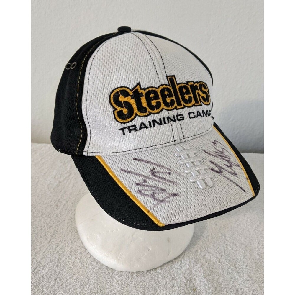 Pittsburgh Steelers NFL Training Camp St Vincent College Latrobe Hat Cap Signed